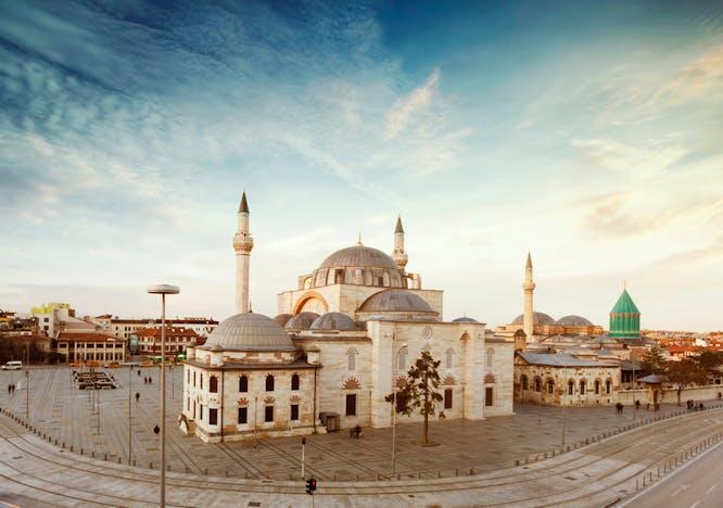 mystic shrine,islamic,konya,semazen,building,sufi,the tekke mosque,dance,minaret,dervish,sky,old,rumi,ancient,museum,turkey,turkish,poetry slam,mystic,praying,schema,mosque,muslim,17 december,faith,tourism,dome,konya mevlana museum,mevlana,turkey-tulips,mevlevi,and visit the tulips,poet,architecture,famous,green,historic,middle,top view,ottoman,whirling,mentions the whirling dervishes,people,religion,mausoleum,culture,sunset,temple,travel architecture building